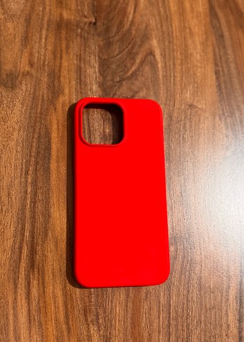 Kırmızı Telefon Kılıfı iphone 15 pro Max - Görsel 3