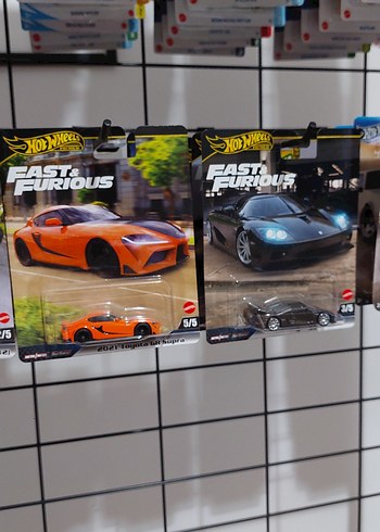Siyah Hot Wheels Fast & Furious Oyuncak Araba