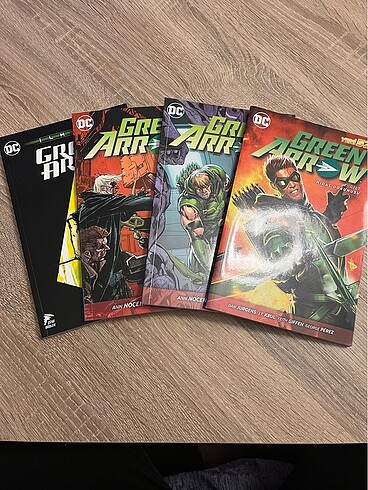 Green Arrow 4 cilt çizgi roman set
