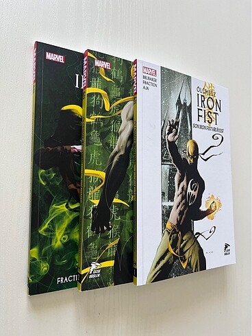 Ölümsüz İron Fist 3 Cilt Set - 1 2 3