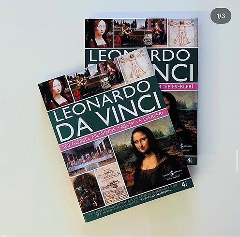 Leonardo Da Vinci 500 Görsel Eşliğinde Yaşamı ve Eserleri