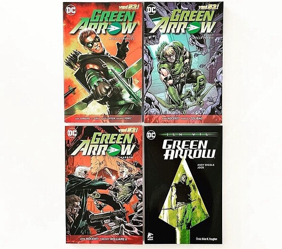 Green Arrow 4 cilt set