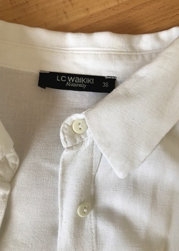 LC Waikiki Beyaz Keten Gömlek