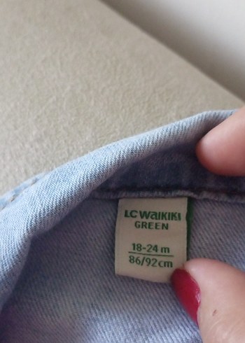 18-24 Ay Beden Erkek çocuk 18-24 ay kot ceket