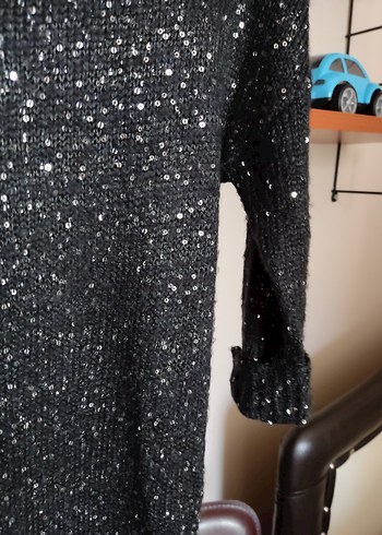 Bayan abiye  pullu elbise . - Görsel 2