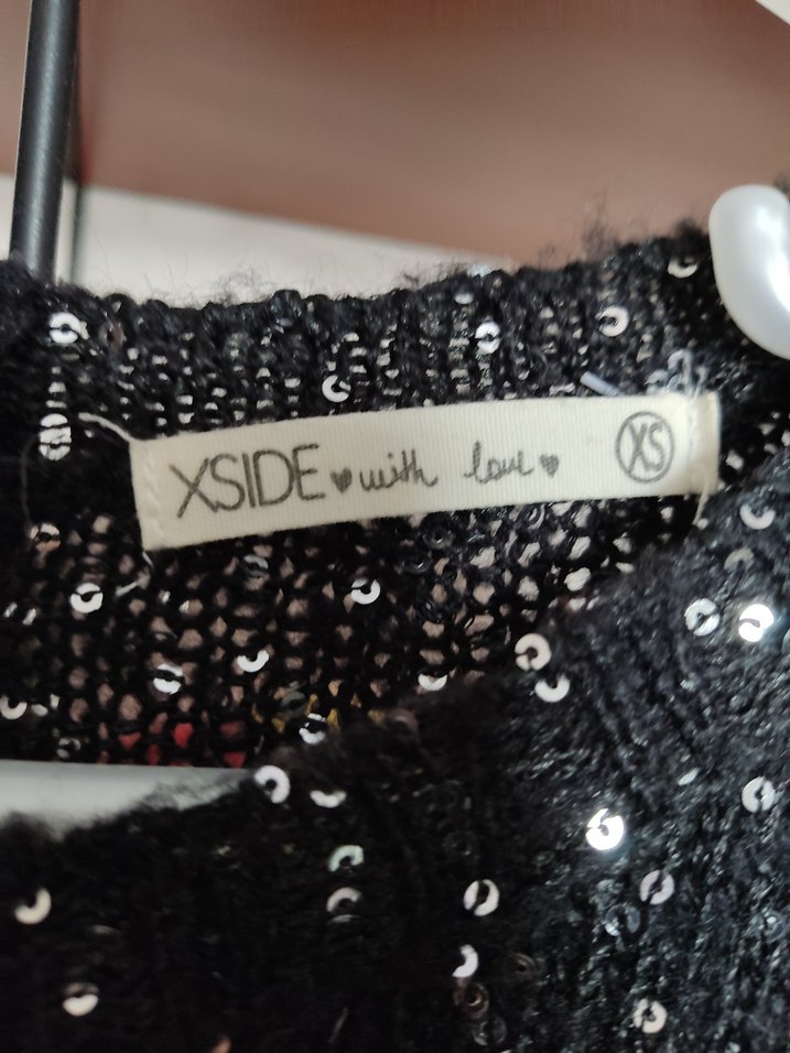 Bayan abiye  pullu elbise . - Görsel 5