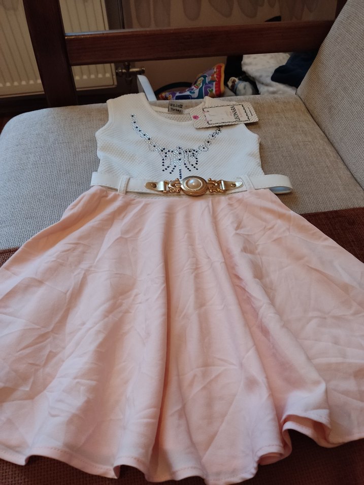 Kemerli Beyaz Kız Bolero - Görsel 3