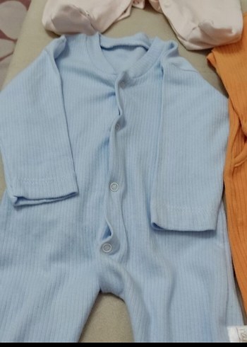 Bebek Erkek Hastane Tulumları - Pamuklu, Uzun Kollu - Görsel 8