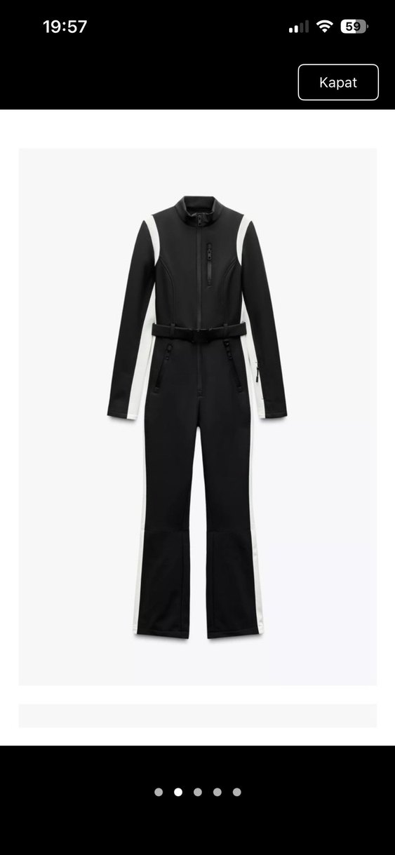 Zara su geçirmez kayak tulumu - Görsel 2