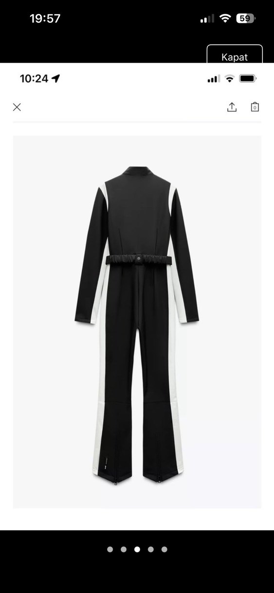 Zara su geçirmez kayak tulumu - Görsel 3