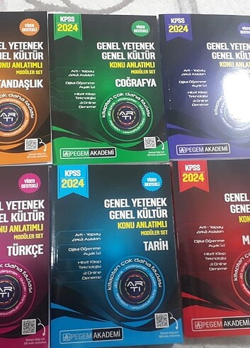 GKGY Konu Anlatımlı Set(6kitap)