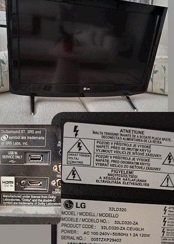Lg Siyah LG Monitör