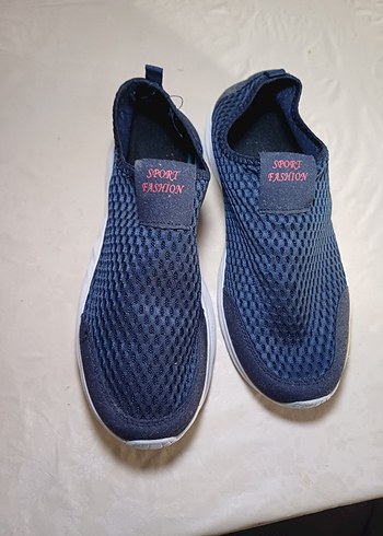Mavi Elastik Spor Erkek Sneakers