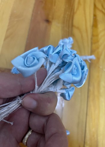 100 adet kumaş gül