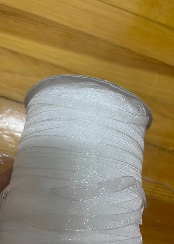  Beden beyaz Renk 500 metre şeffaf kurdela