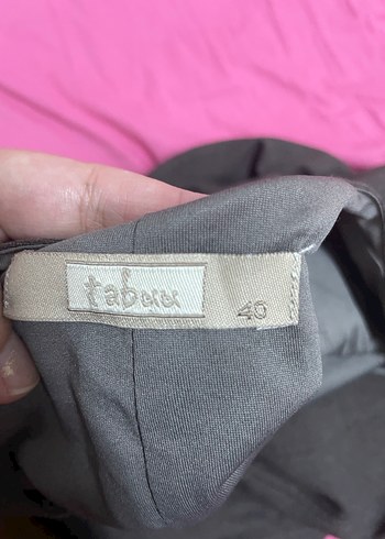 Tabuu marka gri elbise - Görsel 7