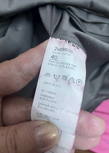 Tabuu marka gri elbise - Görsel 8