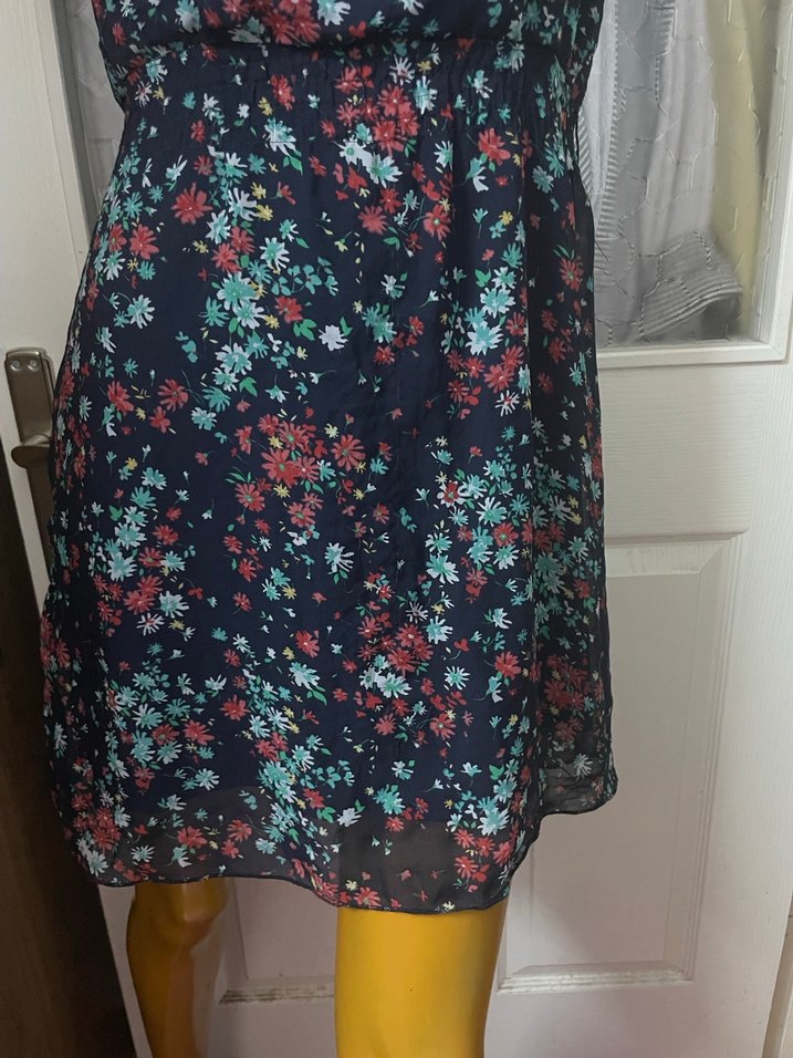 Çiçek Desenli Kısa elbise - Görsel 3