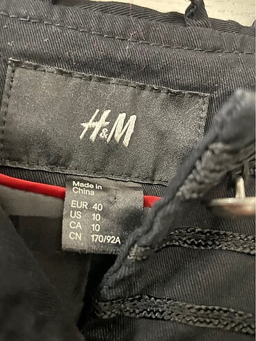 l Beden siyah Renk H&M ceket