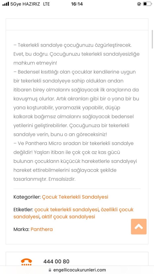 Çocuk tekerlekli sandalye - Görsel 5