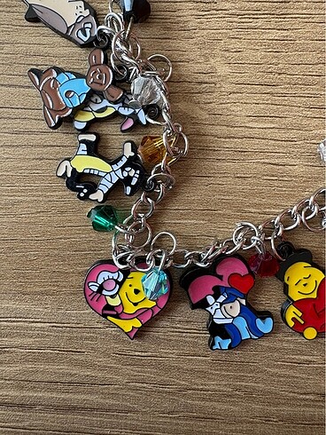 Beden çeşitli Renk Winnie the pooh anahtarlık