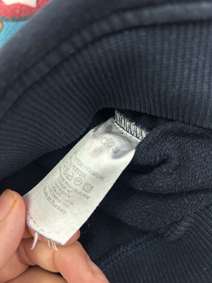 Erkek Çocuk Mavi Adidas Eşofman Takımı - Görsel 3