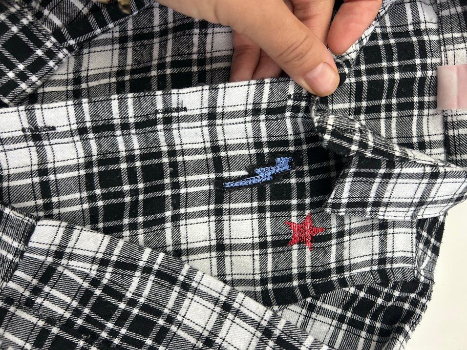 Düğmeli Gri Kareli Erkek Çocuk Gömlek - Görsel 2