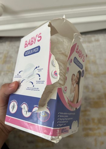 Baby's Pembe Göğüs Pedi 30+10 Adet - Görsel 2