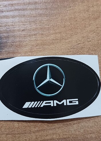 AMG Mercedes Plakalık 2 Adet