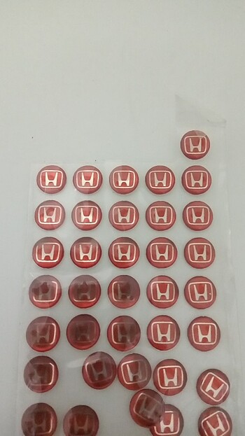#Honda Damla Etiket 2 Adet 