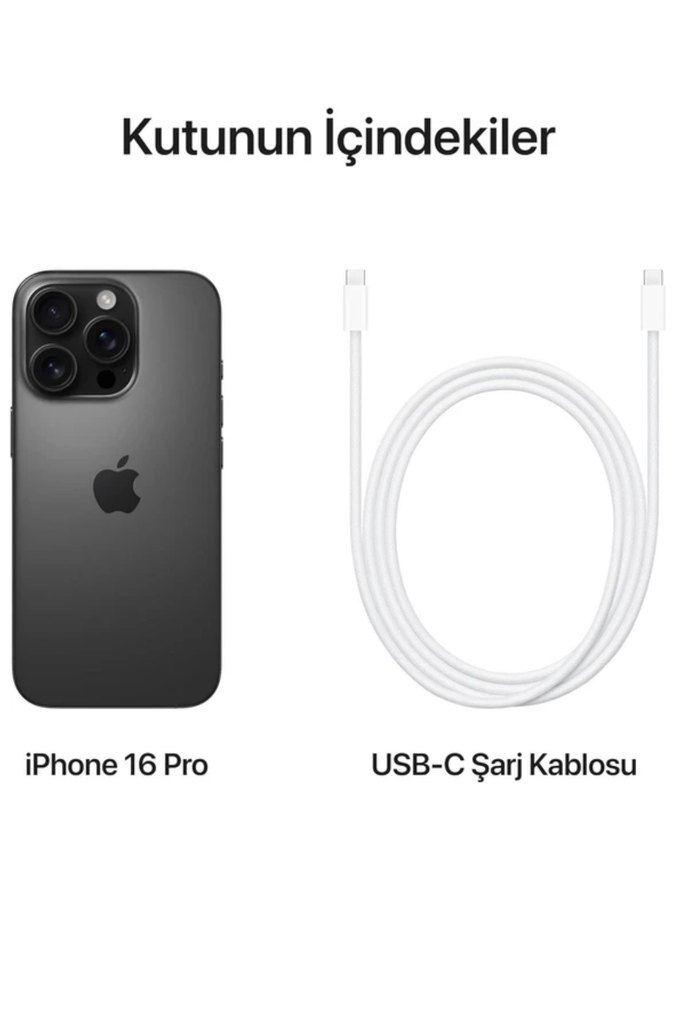 Apple iPhone 16 Pro Siyah 1 tb - Görsel 2
