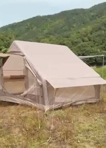 Şişme Çadır  300×210×190 cm 6m2 4-5 Kişilik Şişme Çadır Pompal - Görsel 4