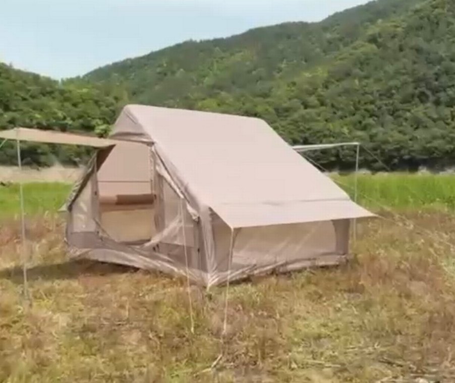 Şişme Çadır  300×210×190 cm 6m2 4-5 Kişilik Şişme Çadır Pompal - Görsel 4