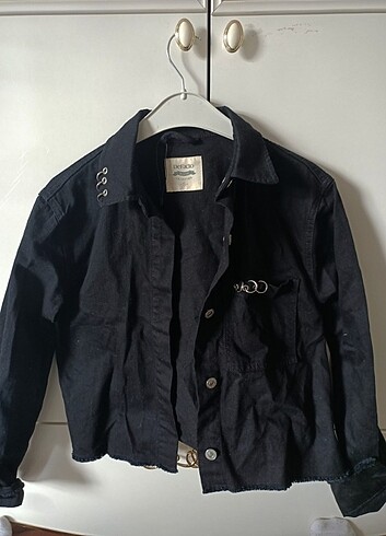 siyah zincirli ceket