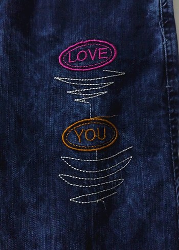 Kız Kot Pantolon - Görsel 2