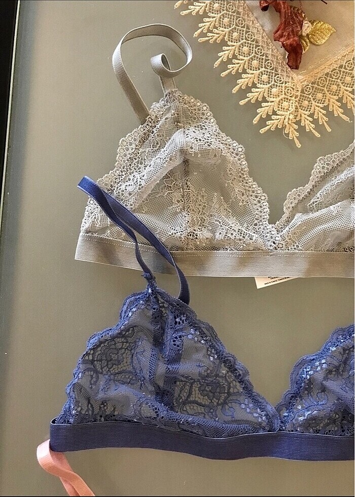 3lü M beden bralet orjinal marka ürünler - Görsel 2