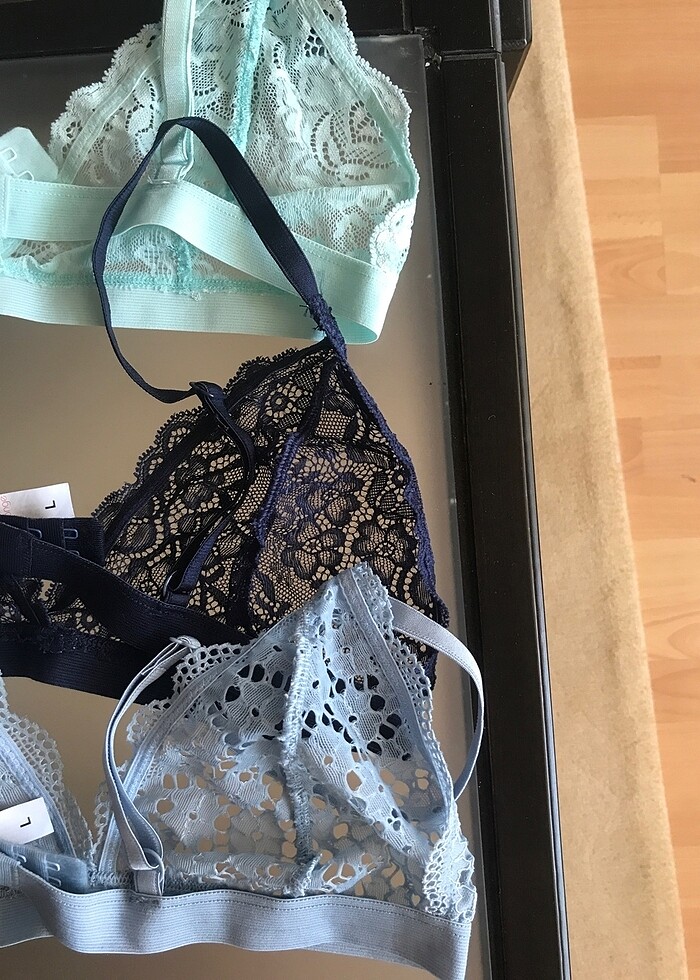 L beden 3lü bralet - Görsel 5