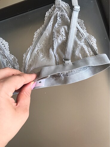 S beden bralet gri renk - Görsel 5