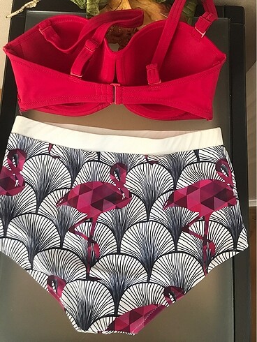 m Beden çeşitli Renk 80B m beden yüksek bel bikini takımı