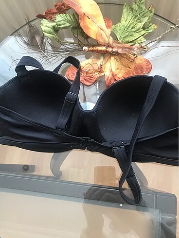 l Beden siyah Renk 85B Lotus bikini üstü
