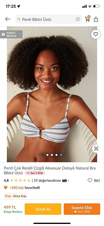 Bikini üst