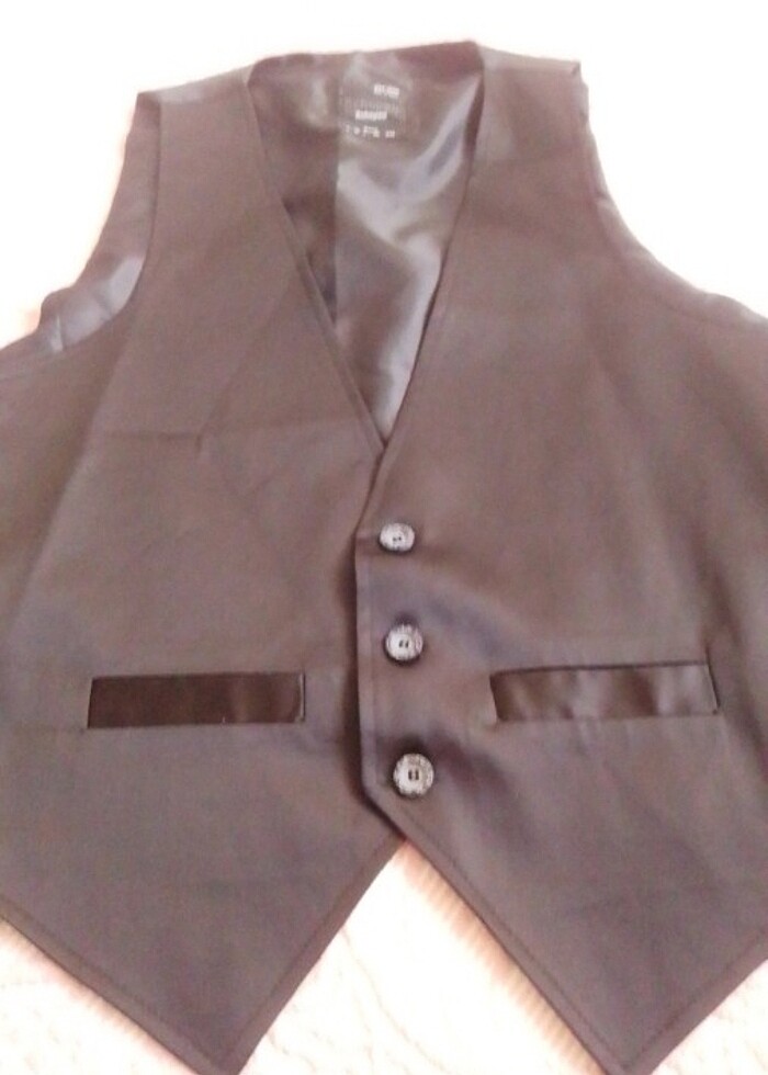 Erkek damat smokin yeleği  - Görsel 2