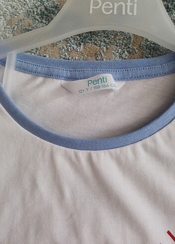 9 Yaş Beden mavi Renk Penti cocuk pijama takımı 