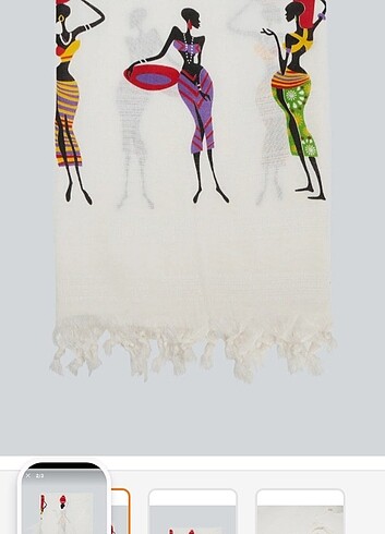 DAGİ MARKA bayan peştamal - Görsel 2