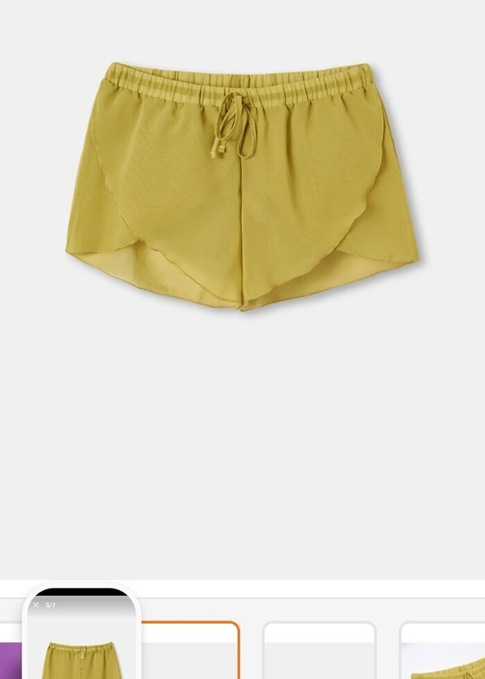 DAGİ MARKA bayan  pareo sort  - Görsel 2