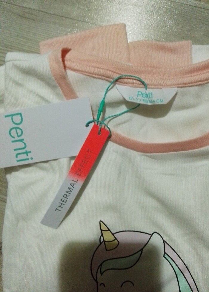 Penti  termal kız pijama takımı  - Görsel 2