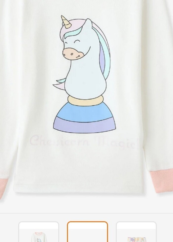 Penti  termal kız pijama takımı  - Görsel 5