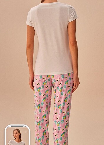 Suwen pijama takımı - Görsel 2