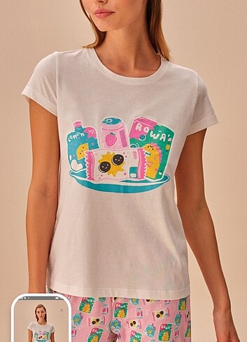 Suwen pijama takımı - Görsel 3