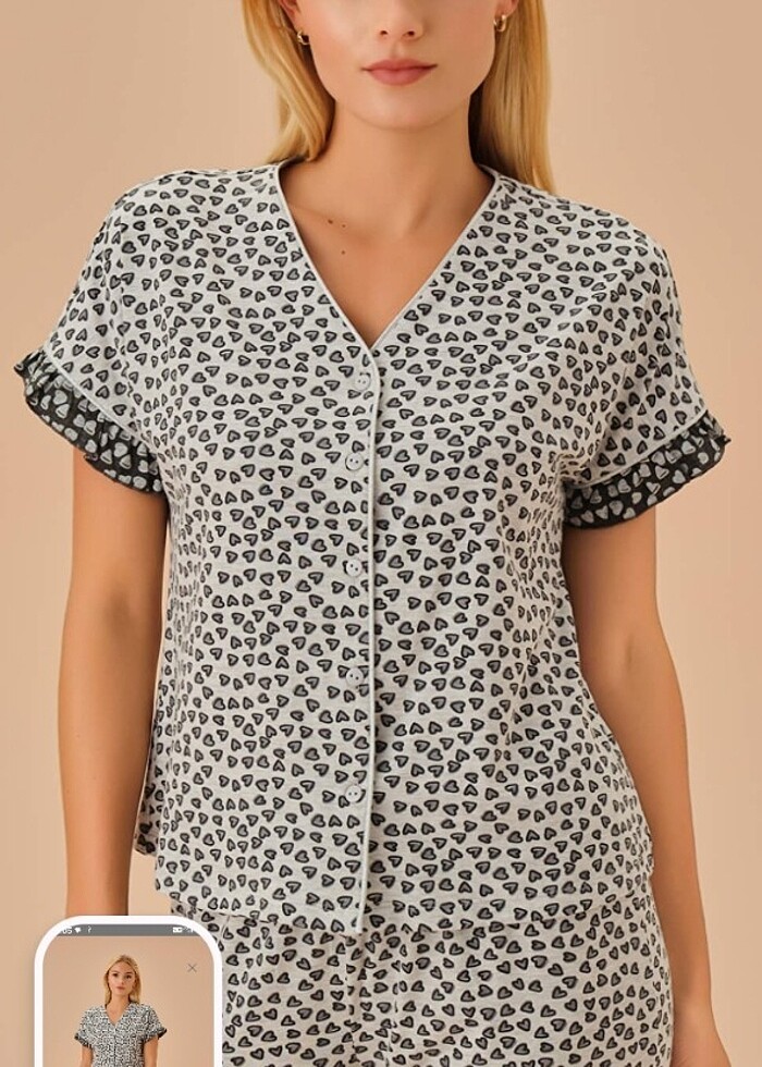 Suwen pijama takımı  - Görsel 3